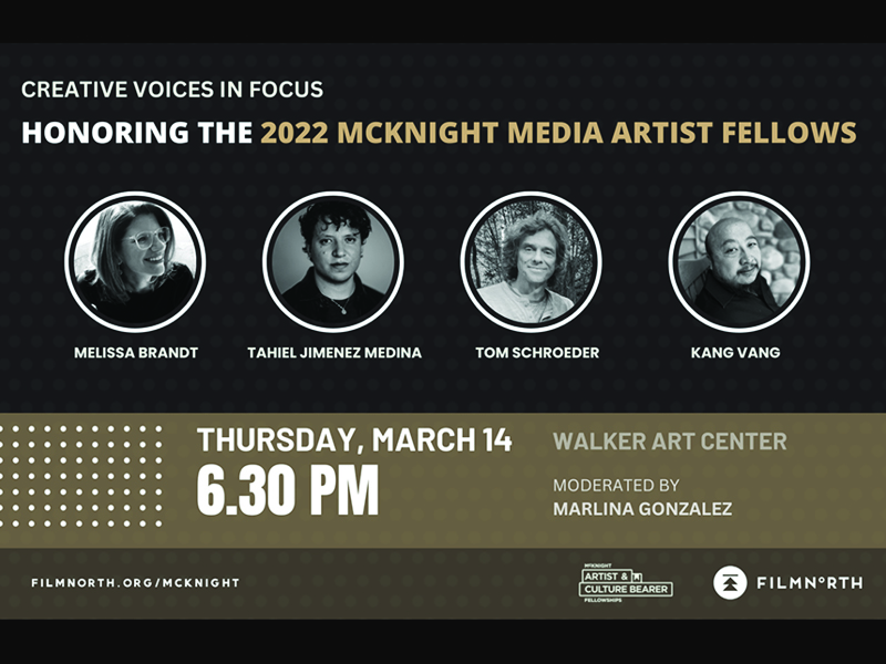 Honoring 2022 McKnight Media Artist Fellows