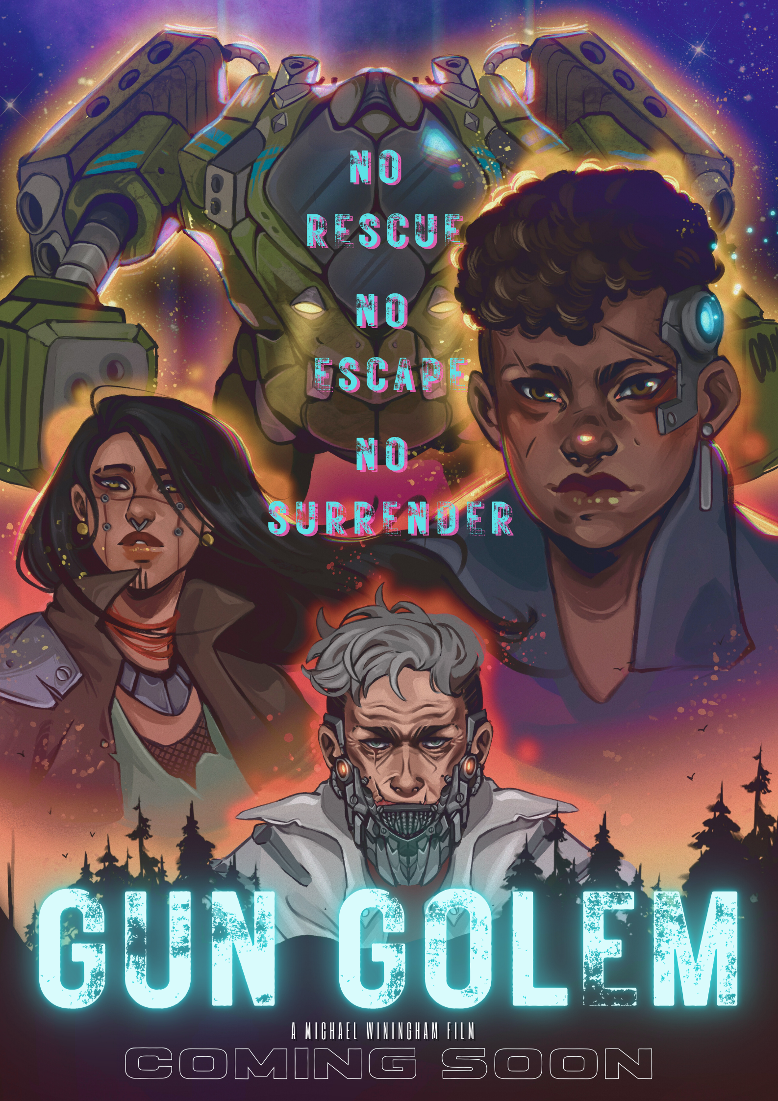 Gun Golem Poster FilmNorth