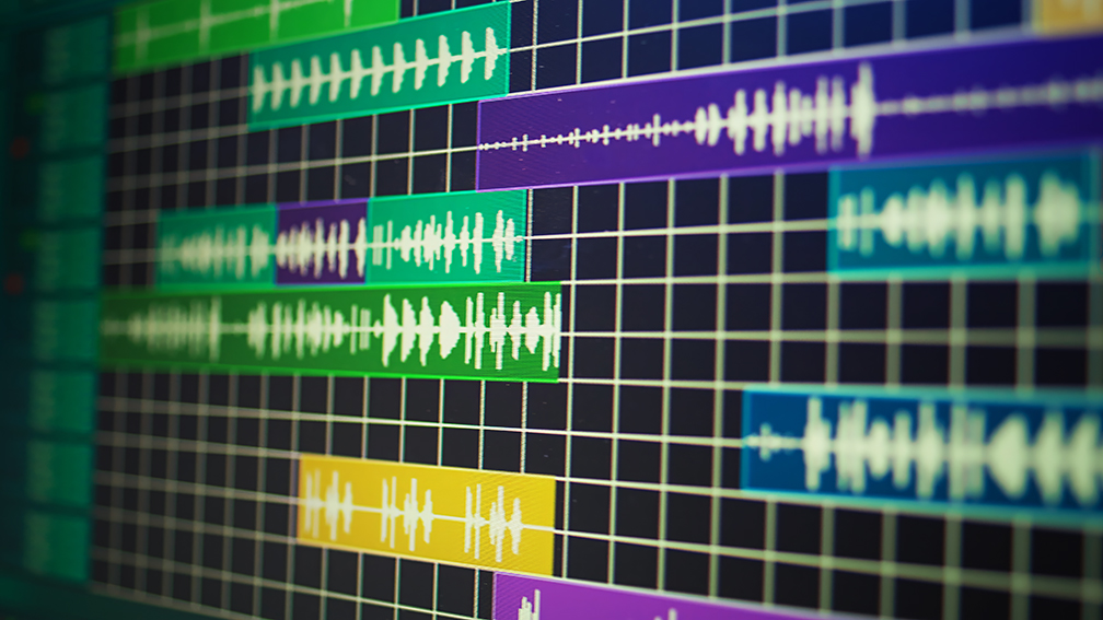 Empty space used for recording music on electronic tools in home studio, mixing and mastering tracks with modern equipment. Creating tunes with panel soundboard and performance console.